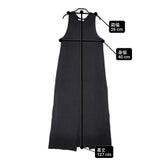 BEAUTY&YOUTH UNITED ARROWS コットン ダブルフェイス マキシワンピース 日本製 ワンピース 23SS ネイビー レディース ビューティアンドユース【中古】6-0609S△