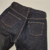 YAECA デニムスリムテーパード 6-14W サイズ28 デニムパンツ ネイビー INDIGO レディース ヤエカ【中古】6-0823G∞