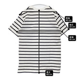 Scye ポケットT ボーダー コットン 日本製 サイズ38 半袖Ｔシャツ カットソー ホワイト ブラック レディース サイ【中古】6-0609S△