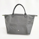 Longchamp ル プリアージュ トートバッグ グレー レディース ロンシャン【中古】6-0827G∞