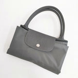 Longchamp ル プリアージュ トートバッグ グレー レディース ロンシャン【中古】6-0827G∞