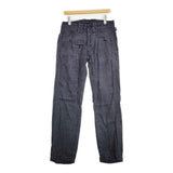 Nigel Cabourn 8060050100 リネンコットン サイズ32 製品染め パンツ ネイビー メンズ ナイジェルケーボン【中古】6-0815G∞