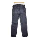 Nigel Cabourn 8060050100 リネンコットン サイズ32 製品染め パンツ ネイビー メンズ ナイジェルケーボン【中古】6-0815G∞