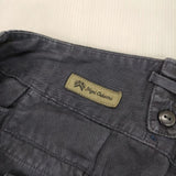 Nigel Cabourn 8060050100 リネンコットン サイズ32 製品染め パンツ ネイビー メンズ ナイジェルケーボン【中古】6-0815G∞