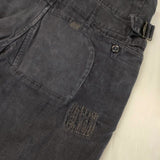 Nigel Cabourn 8060050100 リネンコットン サイズ32 製品染め パンツ ネイビー メンズ ナイジェルケーボン【中古】6-0815G∞