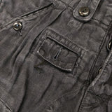 Nigel Cabourn 8060050100 リネンコットン サイズ32 製品染め パンツ ネイビー メンズ ナイジェルケーボン【中古】6-0815G∞