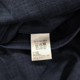 a day in the life UNITED ARROWS リネンライクスラブツイル1プリーツイージーパンツ 吸水速乾 パンツ ネイビー メンズ アデイインザライフ【中古】6-0630M♪