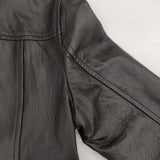 23区 ラムレザー ブルゾン 羊革 サイズ38 ジャケット ブラック レディース ニジュウサンク【中古】6-1005T∞