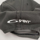 SAINT MICHAEL SAINT 6 ヴィンテージ加工 帽子 SAINT Mxxxxxx SM-HR1-0000-091 刺繍 定価24200円 キャップ 25SS ブラック メンズ セントマイケル【中古】6-0526G♪