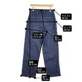 45R/45rpm ワークインディゴの908ペインターパンツ（重） 定価55000円 デニムパンツ 2025 ネイビー レディース フォーティーファイブアールピーエム【中古】6-0519G♪