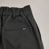 GYMPHLEX ウール ライククロス ストレートパンツ センタープレススラックス GY-E0151 パンツ チャコールグレー レディース ジムフレックス【中古】6-0907G∞