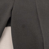 GYMPHLEX ウール ライククロス ストレートパンツ センタープレススラックス GY-E0151 パンツ チャコールグレー レディース ジムフレックス【中古】6-0907G∞