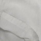 eunoia ユノイア リネンギャザーパンツ イージー パンツ ホワイト レディース【中古】6-0926M∞