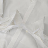HYKE T/C BALLOON SLEEVE DRESS バルーンスリーブドレス 242-16223 サイズ1 ワンピース ホワイト レディース ハイク【中古】6-0619M♪
