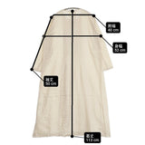 evam eva fine pleats one piece 定価37400円 E201T075 サイズ1 コットンカシミヤ プリーツ ワンピース 20SS ベージュ レディース エヴァムエヴァ【中古】6-0619M♪