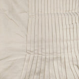 evam eva fine pleats one piece 定価37400円 E201T075 サイズ1 コットンカシミヤ プリーツ ワンピース 20SS ベージュ レディース エヴァムエヴァ【中古】6-0619M♪