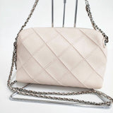 Tory Burch フレミング ソフト クロスボディバッグ 定価72600円 チェーン ショルダーバッグ ピンク レディース トリーバーチ【中古】6-0827G∞