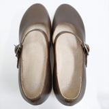 dansko Lilah Oiled Pull Up リラ メリージェーン サイズ39 サボ ワンストラップ レザー シューズ・靴 タン ブラウン レディース ダンスコ【中古】6-0519G♪