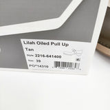dansko Lilah Oiled Pull Up リラ メリージェーン サイズ39 サボ ワンストラップ レザー シューズ・靴 タン ブラウン レディース ダンスコ【中古】6-0519G♪