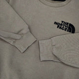THE NORTH FACE NTJ62262 FRONTVIEW CREW キッズサイズ 150 裏起毛 スウェット ベージュ レディース ザノースフェイス【中古】6-1003T∞