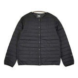 THE NORTH FACE ウィンドストッパーゼファーシェルカーディガン S GORE-TEX ダウンジャケット ブラック レディース ザノースフェイス【中古】6-1009T♪