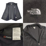 THE NORTH FACE バーサ ミッドベスト XL NAW61203 フリース ポーラテック ベスト グレー レディース ザノースフェイス【中古】6-1005T∞