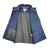 Columbia VIDORA VEST ヴィドラベスト XL PM1802 ナイロン ベスト ブルー メンズ コロンビア【中古】6-0815M∞
