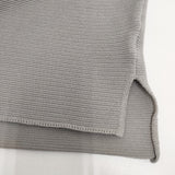 WYM LIDNM ウィム バイ リドム WYbe088 サイズL ニット ベスト グレー レディース【中古】6-0706G◎