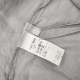 nest Robe エシカルダイリネン2枚襟シャツワンピース 01231-1335 ギャザードレス ワンピース グレー レディース ネストローブ【中古】6-0619M♪
