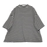 JOURNAL STANDARD LUXE クラシックテンジク モックプルオーバー 定価11000円 Ｔシャツ カットソー 26SS ブラック ホワイト レディース ジャーナルスタンダード ラックス【中古】6-0519S♪