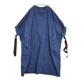 Y's 6OZ DENIM CHEMICAL WASH DRESS サイズ1 定価107800円 YK-D15-007 デニム ワンピース 26SS ブルー レディース ワイズ/Yohji【中古】6-0519M♪