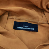 tricot COMME des GARCONS 90年代 TB-020190 ノースリーブ ブラウス シャツ AD1991 ブラウン レディース トリココムデギャルソン【中古】6-0519S♪