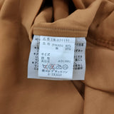 tricot COMME des GARCONS 90年代 TB-020190 ノースリーブ ブラウス シャツ AD1991 ブラウン レディース トリココムデギャルソン【中古】6-0519S♪