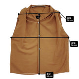 tricot COMME des GARCONS 90年代 TB-020190 ノースリーブ ブラウス シャツ AD1991 ブラウン レディース トリココムデギャルソン【中古】6-0519S♪
