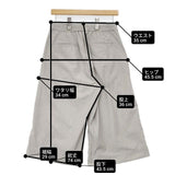 Kelen ワイドパンツ ポリエステルレーヨン キュロット グレー レディース ケレン【中古】6-0907G∞