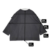tumugu オーガニック空紡天竺 TC24112a 日本製 七分袖 Ｔシャツ カットソー ブラック レディース ツムグ【中古】6-0907M∞
