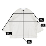 tumugu オーガニック空紡天竺 TC24112a コットン 日本製 七分袖 Ｔシャツ カットソー オフホワイト レディース ツムグ【中古】6-0907M∞