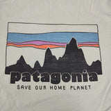patagonia 62274 キッズロングスリーブグラフィックTシャツ XXL 長袖Ｔシャツ カットソー ロンＴ 25FA ブルー系 レディース パタゴニア【中古】6-0907M∞