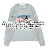 patagonia 62274 キッズロングスリーブグラフィックTシャツ XXL 長袖Ｔシャツ カットソー ロンＴ 25FA ブルー系 レディース パタゴニア【中古】6-0907M∞