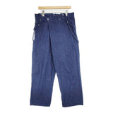 Johnbull サスペンダータイパンツ サイズL AP458 コットン サロペット デニムパンツ ブルー レディース ジョンブル【中古】6-0907G∞