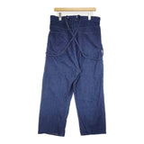 Johnbull サスペンダータイパンツ サイズL AP458 コットン サロペット デニムパンツ ブルー レディース ジョンブル【中古】6-0907G∞