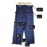 Johnbull サスペンダータイパンツ サイズL AP458 コットン サロペット デニムパンツ ブルー レディース ジョンブル【中古】6-0907G∞