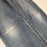 Johnbull テーパードジーンズ コットン サイズL デニムパンツ ライトブルー メンズ ジョンブル【中古】6-0907G∞