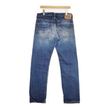 HOLLYWOOD RANCH MARKET パッチワーク 34 ユーズド加工 ダメージ加工 デニムパンツ ブルー メンズ ハリウッドランチマーケット【中古】6-0816G∞
