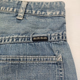 BLUE BLUE デニムショーツ サイズ3 カットオフ ショートパンツ ハーフパンツ ショーツ ライトブルー メンズ ブルーブルー【中古】6-0630S♪