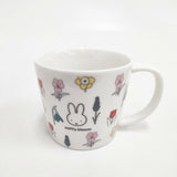miffy 未使用 miffy bloomマグカップ コースターセット マグカップ シロ レディース ミッフィー【中古】6-0521G◎