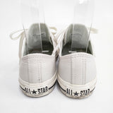 MHL./CONVERSE U.S. ORIGINATOR オールスター レザー 23cm 定価23100円 スニーカー オフホワイト レディース エムエイチエル/コンバース【中古】6-0702G◎