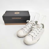 MHL./CONVERSE U.S. ORIGINATOR オールスター レザー 23cm 定価23100円 スニーカー オフホワイト レディース エムエイチエル/コンバース【中古】6-0702G◎