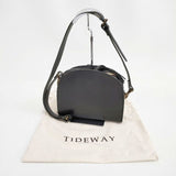 TIDEWAY レザー NUME HANEN SHOULDER ショルダーバッグ ブラック レディース タイドウェイ【中古】6-0913G∞