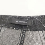 JEANASiS デニム オーバーオール JS050743AA オーバーオール クロ レディース ジーナシス【中古】6-0706G◎